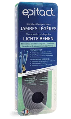 SEMELLES THÉRAPEUTIQUES JAMBES LÉGÈRES